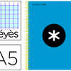 CAHIER SPIRALE LIDERPAPEL ANTA RTIK A5 240P 100G COUVERTURE REMBORDAE SAYES MICROPERFORA 5 BANDES COLORIS BLEU CAHIER SPIRALE LIDERPAPEL ANTA RTIK A5 240P 100G COUVERTURE REMBORDAE SAYES MICROPERFORA 5 BANDES COLORIS BLEU