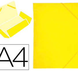chemise-coutal-3-rabats-sans-lastique-a4-24x32cm-carte-lustr-e-5-10e-tiquette-dos-15mm-coloris-jaune