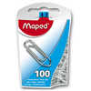 TROMBONE MAPED 25MM GALVANISA BOÎTE PLASTIQUE 100 UNITAS TROMBONE MAPED 25MM GALVANISA BOÎTE PLASTIQUE 100 UNITAS