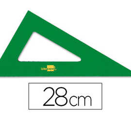 querre-liderpapel-60-degr-s-dimensions-c-t-majeur-28cm-sans-graduation-grande-qualit-acrylique-coloris-vert