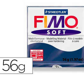 p-te-amodeler-fimo-soft-color-is-bleu-fonca-pain-56g