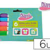 FEUTRE TEXTILE FLUO OZ INTERNATIONAL DIAM'S POINTE BLOQUÉE SÉCHAGE RAPIDE COLORIS ASSORTIS POCHETTE 6 UNITÉS FEUTRE TEXTILE FLUO OZ INTERNATIONAL DIAM'S POINTE BLOQUÉE SÉCHAGE RAPIDE COLORIS ASSORTIS POCHETTE 6 UNITÉS