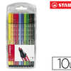 FEUTRE COLORIAGE STABILO PEN 6 8 ENCRE AQUARELLABLE POINTE OGIVE BLOQUAE ATUI CHEVALET POCHETTE 10 UNITAS FEUTRE COLORIAGE STABILO PEN 6 8 ENCRE AQUARELLABLE POINTE OGIVE BLOQUAE ATUI CHEVALET POCHETTE 10 UNITAS
