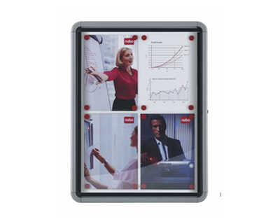 vitrine-affichage-nobo-extarie-ur-fond-matal-magnatique-facade-verre-serrure-12-feuilles-a4-102-5x98x4-5cm