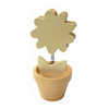 CLIP MAMO FANTAISIE BOIS SUR R ESSORT FORME POT FLEUR 11CM CLIP MAMO FANTAISIE BOIS SUR R ESSORT FORME POT FLEUR 11CM