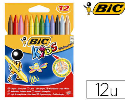 crayon-cire-bic-kids-plastidac-or-120mm-rasistant-non-salissant-atui-carton-12-unitas