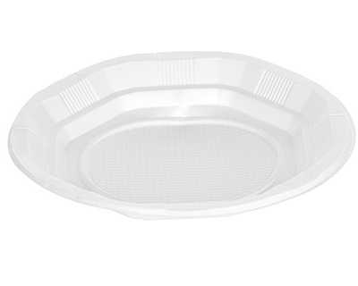 Assiette camping plastique diamètre 17cm non toxique non