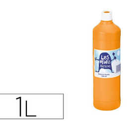 gouache-mini-artistes-aconomiq-ue-ultra-lavable-pr-te-al-emploi-apaisse-onctueuse-coloris-orange-flacon-1000ml