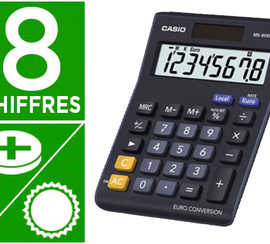 calculatrice-casio-ms-8ver-ii-acran-gaant-8-chiffres-conversion-euro-marge-mamoire-pile-solaire-103x147x29mm-110g