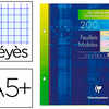 FEUILLET MOBILE CLAIREFONTAINE A5+ 170X220MM PAPIER VALIN VELOUTA 200 PAGES 90G SAYES PERFORA COLORIS ASSORTIS FEUILLET MOBILE CLAIREFONTAINE A5+ 170X220MM PAPIER VALIN VELOUTA 200 PAGES 90G SAYES PERFORA COLORIS ASSORTIS