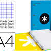 CLASSEUR LIDERPAPEL ANTARTIK REMBORDÉ 4 ANNEAUX RONDS 25MM FEUILLET MOBILE A4 QUADRILLAGE 5MM COLORIS BLEU CLASSEUR LIDERPAPEL ANTARTIK REMBORDÉ 4 ANNEAUX RONDS 25MM FEUILLET MOBILE A4 QUADRILLAGE 5MM COLORIS BLEU