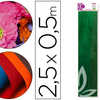 PAPIER CRÉPON LIDERPAPEL 34G/M 2 50CMX2.5M UNICOLORE VERT MÉTALLISÉ PAPIER CRÉPON LIDERPAPEL 34G/M 2 50CMX2.5M UNICOLORE VERT MÉTALLISÉ