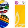 PAPIER CELLOPHANE LIDERPAPEL 50X70CM 22G/M2 UNICOLORE JAUNE BRILLANT SACHET 5F PAPIER CELLOPHANE LIDERPAPEL 50X70CM 22G/M2 UNICOLORE JAUNE BRILLANT SACHET 5F