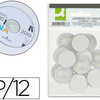 SUPPORT ADHÉSIF Q-CONNECT POUR CD/DVD DIAMÈTRE 30MM SACHET 10+2 GRATUITS SUPPORT ADHÉSIF Q-CONNECT POUR CD/DVD DIAMÈTRE 30MM SACHET 10+2 GRATUITS