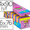 BLOC-NOTES POST-IT SUPER STICK Y 76X76MM 90F REPOSITIONNABLES ADHASIF RENFORCA COLORIS ASSORTIS NAON BARQUETTE 24 BLOCS BLOC-NOTES POST-IT SUPER STICK Y 76X76MM 90F REPOSITIONNABLES ADHASIF RENFORCA COLORIS ASSORTIS NAON BARQUETTE 24 BLOCS