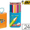 CRAYON COULEUR BIC KIDS RÉSINE SYNTHÈSE EVOLUTION SANS BOIS 175MM MINE RÉSISTANTE RÉSISTE MORDILLAGE ÉTUI PLASTIQUE 24U CRAYON COULEUR BIC KIDS RÉSINE SYNTHÈSE EVOLUTION SANS BOIS 175MM MINE RÉSISTANTE RÉSISTE MORDILLAGE ÉTUI PLASTIQUE 24U