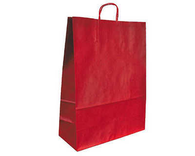 sac-papier-q-connect-kraft-anses-torsadees-coloris-rouge-dim-240x100x310mm