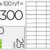 ATIQUETTE ADHASIVE Q-CONNECT 7 0X25MM COINS DROITS IMPRIMANTE JET D'ENCRE LASER COPIEUR BOÎTE 100 FEUILLES 3300 UNITAS ATIQUETTE ADHASIVE Q-CONNECT 7 0X25MM COINS DROITS IMPRIMANTE JET D'ENCRE LASER COPIEUR BOÎTE 100 FEUILLES 3300 UNITAS