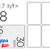 ATIQUETTE ADHASIVE APLI AGIPA BUREAU 30X55MM POCHETTE 28 UNITAS ATIQUETTE ADHASIVE APLI AGIPA BUREAU 30X55MM POCHETTE 28 UNITAS