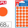PASTILLE ADHASIVE APLI AGIPA D IAMETRE 15MM PERMANENTE COLORIS ORANGE POCHETTE 168 UNITAS PASTILLE ADHASIVE APLI AGIPA D IAMETRE 15MM PERMANENTE COLORIS ORANGE POCHETTE 168 UNITAS