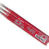 RECHARGE ROLLER PILOT FRIXION BALL ACRITURE MOYENNE 0.5MM ENCRE EFFACABLE COLORIS ROUGE SET DE 3 UNITAS RECHARGE ROLLER PILOT FRIXION BALL ACRITURE MOYENNE 0.5MM ENCRE EFFACABLE COLORIS ROUGE SET DE 3 UNITAS