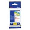 CASSETTE COMPATIBLE BROTHER TZE-FX242 LAMINE FLEXIBLE ROUGE SUR BLANC 18 MM/ 8M CASSETTE COMPATIBLE BROTHER TZE-FX242 LAMINE FLEXIBLE ROUGE SUR BLANC 18 MM/ 8M