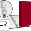 CLASSEUR LIDERPAPEL 4 ANNEAUX EN D 40MM A4+ CARTON REMBORDÉ PAPER COAT COLORIS ROUGE CLASSEUR LIDERPAPEL 4 ANNEAUX EN D 40MM A4+ CARTON REMBORDÉ PAPER COAT COLORIS ROUGE