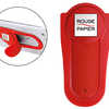 SUPPORT TÉLÉPHONE PORTABLE ROUGE PAPIER 50X101X5MM