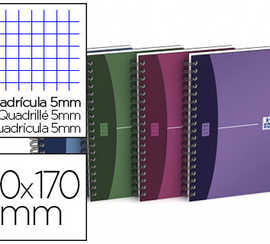 carnet-spirale-oxford-urban-mi-x-couverture-pp-reliure-intagrale-11x17cm-180-pages-90g-5x5mm-coloris-assortis