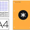 BLOC NOTES LIDERPAPEL ANTARTIK 100 FEUILLES ENCOLLÉES 100G A4 QUADRILLAGE 5MM COLORIS ORANGE BLOC NOTES LIDERPAPEL ANTARTIK 100 FEUILLES ENCOLLÉES 100G A4 QUADRILLAGE 5MM COLORIS ORANGE
