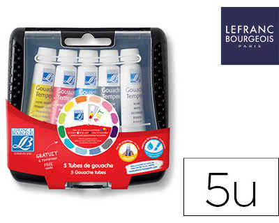 gouache-lefranc-bourgeois-bo-te-pocket-plastique-5x10ml