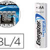 PILE ENERGIZER AA ULTIMATE LIT HIUM AA BLISTER 4 UNITAS