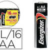 PILE ENERGIZER ALCALINE POWER I.C.E. LR06 TAILLE AA BLISTER 16 UNITAS