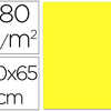 PAPIER CARTONNÉ LIDERPAPEL DES SIN TRAVAUX MANUELS 180G/M2 50X65CM UNICOLORE JAUNE CITRON PAPIER CARTONNÉ LIDERPAPEL DES SIN TRAVAUX MANUELS 180G/M2 50X65CM UNICOLORE JAUNE CITRON