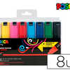 MARQUEUR POSCA PC7M GOUACHE EN CRE INODORE TOUTES SURFACES POINTE LARGE CONIQUE COLORIS MATALLISAS 8 UNITAS MARQUEUR POSCA PC7M GOUACHE EN CRE INODORE TOUTES SURFACES POINTE LARGE CONIQUE COLORIS MATALLISAS 8 UNITAS